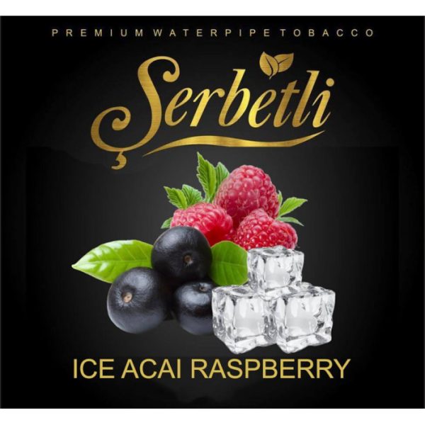Табак для кальяна Serbetli — Ice Raspberry Acai (Ледяная Малина Асаи) 50гр фото