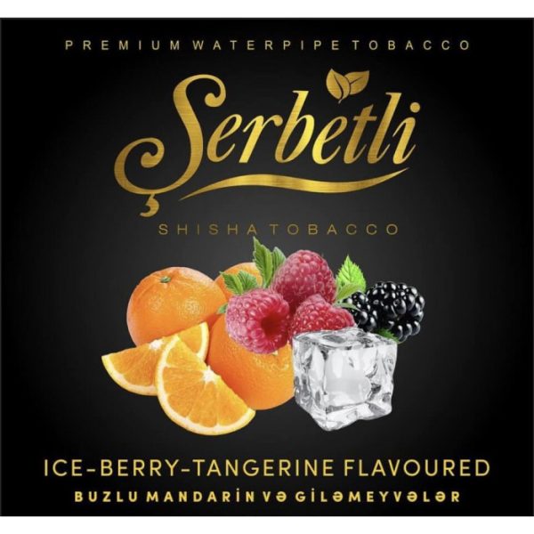 Табак для кальяна Serbetli — Ледяная Ягода Мандарин (Ice Berry Tangerine) 50гр фото