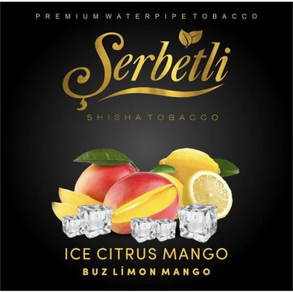 Табак для кальяна Serbetli — Ice Citrus Mango (Ледяной Цитрус с Манго) 50гр фото
