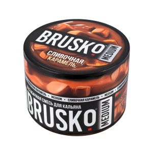 Бестабачная смесь для кальяна Brusko Medium – Сливочная Карамель 50гр фото