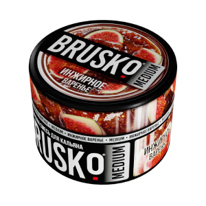 Бестабачная смесь для кальяна Brusko Medium – Инжирное Варенье 50гр фото