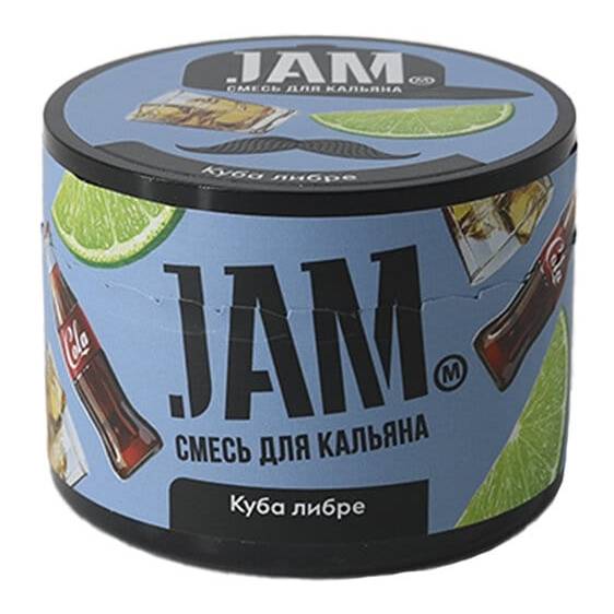 Бестабачная смесь для кальяна JAM - Куба Либре 50гр фото