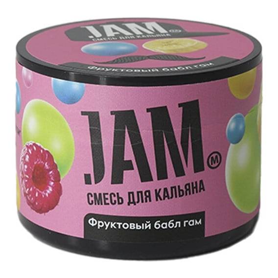 Бестабачная смесь для кальяна JAM - Фруктовый Бабл Гам  50гр фото