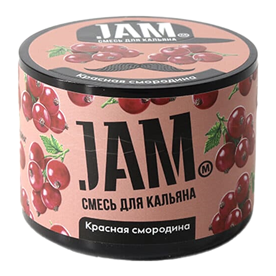 Бестабачная смесь для кальяна JAM - Красная смородина  50гр фото