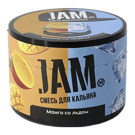 Бестабачная смесь для кальяна JAM - Манго со льдом  50гр фото