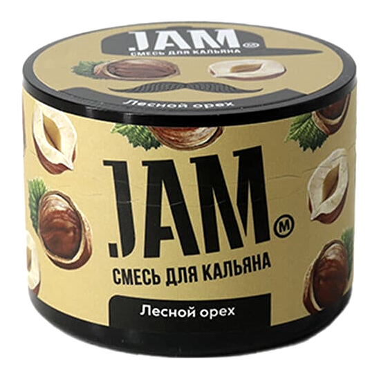 Бестабачная смесь для кальяна JAM - Лесной орех  50гр фото