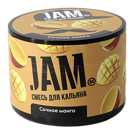 Бестабачная смесь для кальяна JAM - Сочное манго 50гр фото