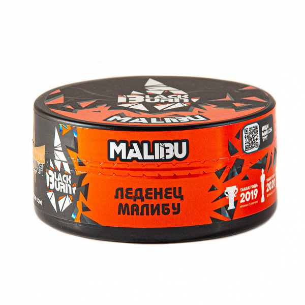 Табак для кальяна Black Burn - Malibu (Леденец Малибу) 100гр фото