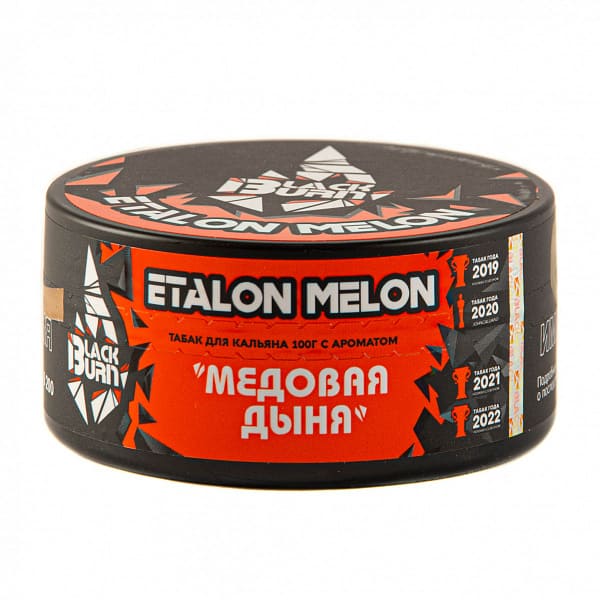 Табак для кальяна Black Burn - Etalon Melon (Медовая дыня) 100гр фото