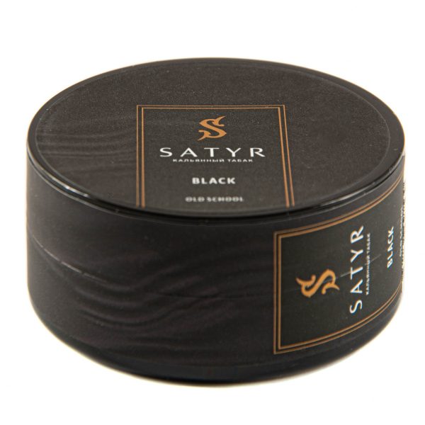 Табак для кальяна Satyr No Flavors — Black (Черный) 25гр фото