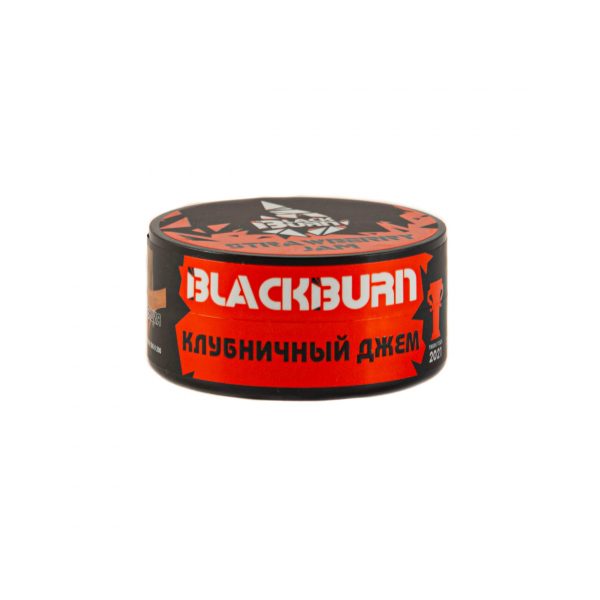 Табак для кальяна Burn Black - Strawberry Jam (Клубничное Варенье) 25гр фото