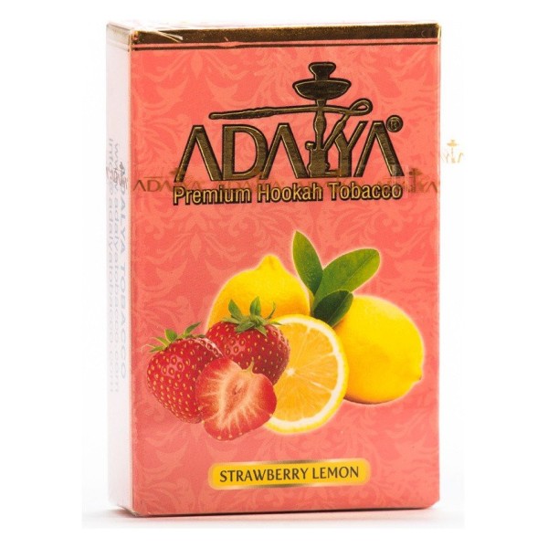Табак для кальяна Adalya — Strawberry Lemon (Клубника и Лимон) 50гр фото