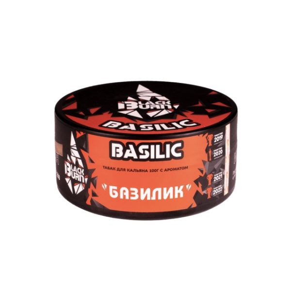 Табак для кальяна Black Burn — Basilic (Базилик) 100гр фото