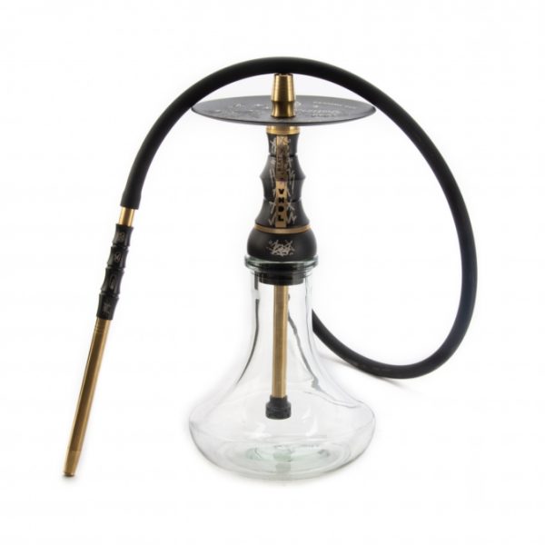 Кальян Alpha Hookah Beat Set Vandal Black (прозрачная колба) - 35 см фотография 4