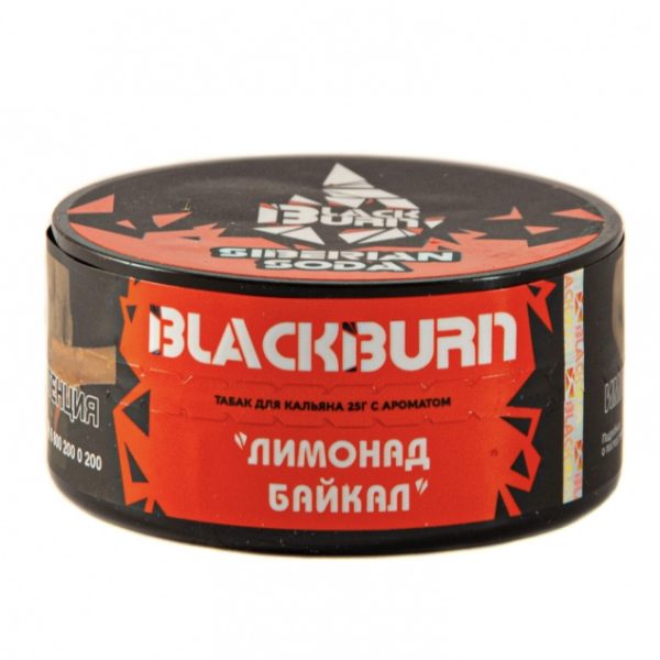 Табак для кальяна Black Burn — Siberian soda (Лимонад байкал) 25гр фото