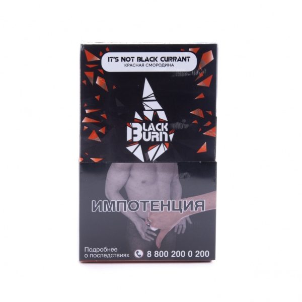 Табак для кальяна Black Burn — It s not black currant (Это не черная смородина) 100гр фото