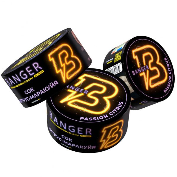Табак для кальяна Banger - Passion Citrus (Сок Цитрус, Маракуйя) 25гр фото