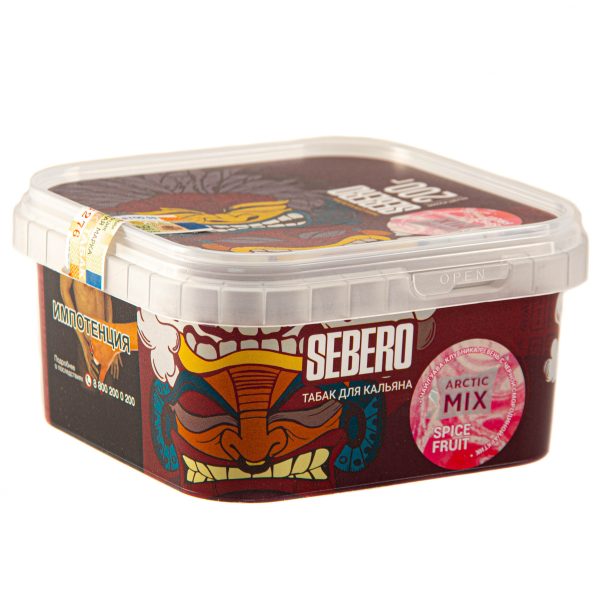 Табак для кальяна Sebero — Arctic Mix Spice fruit 200гр фото