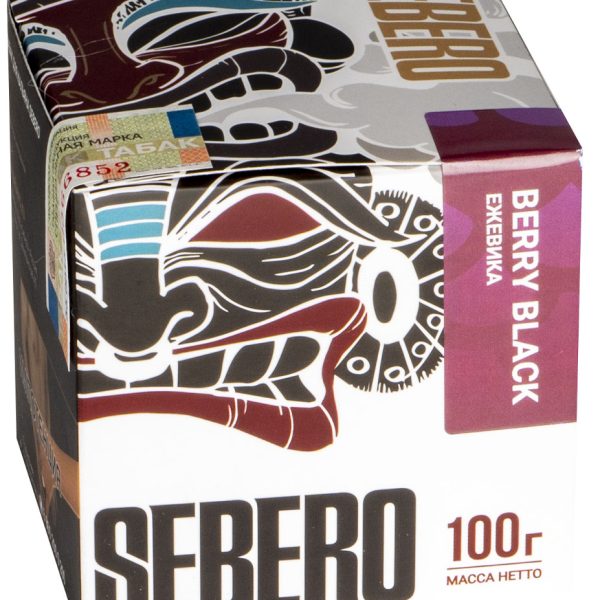 Табак для кальяна Sebero — Berry Black (Ежевика) 100гр фото