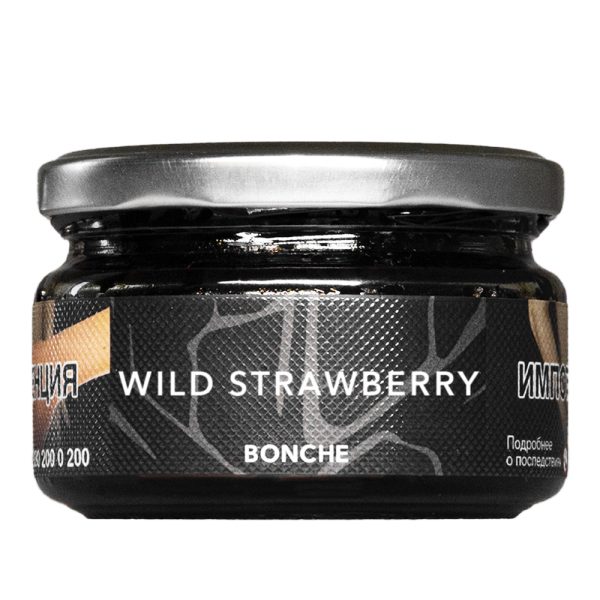 Табак для кальяна Bonche - Wild Strawberry (Земляника) 120гр фото