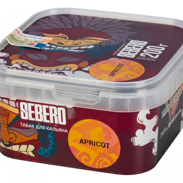 Табак для кальяна Sebero — Apricot (Абрикос) 200гр фото