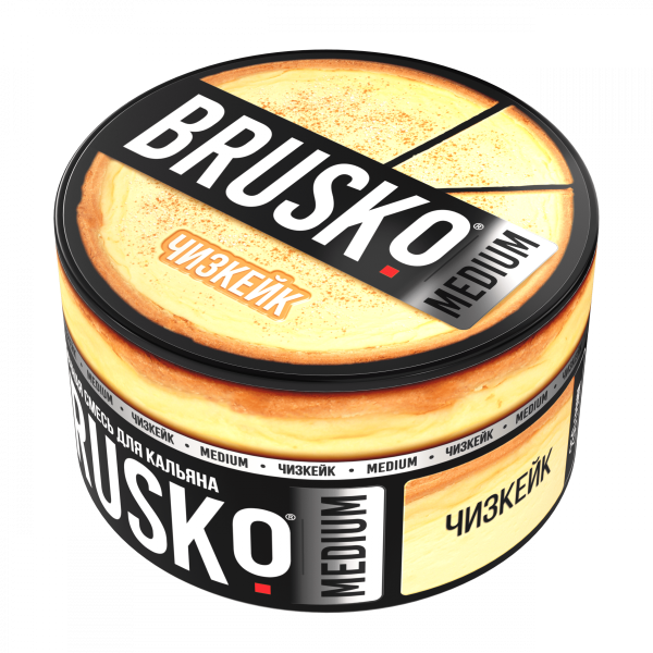 Бестабачная смесь для кальяна Brusko Medium – Чизкейк 250гр фото