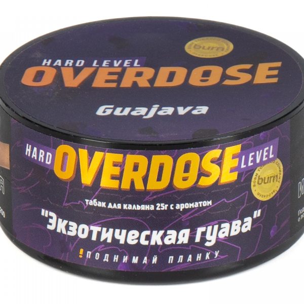 Табак для кальяна Overdose - Guajava (Экзотическая гуава) 25гр фото