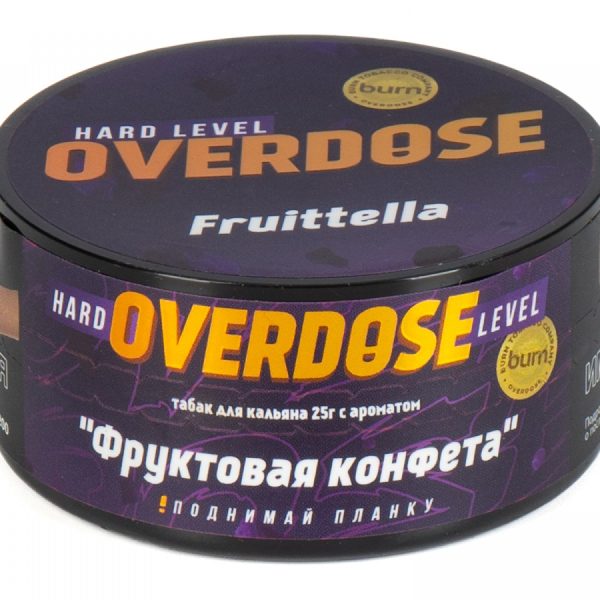 Табак для кальяна Overdose - Fruttella (Фруктовая конфета) 25гр фото