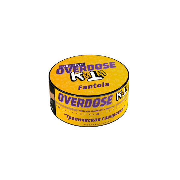 Табак для кальяна Overdose - Fantola (Тропическая газировка) 25гр фото