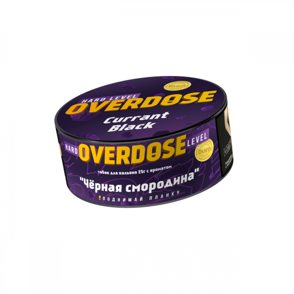 Табак для кальяна Overdose - Currant Black (Черная Смородина) 25гр фото