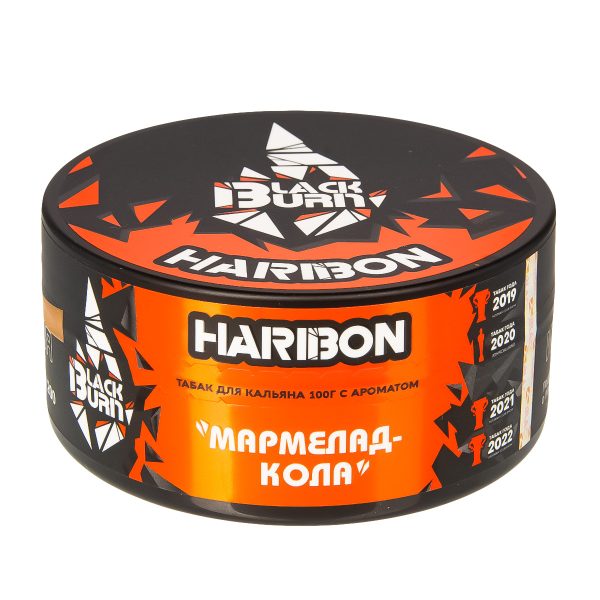 Табак для кальяна Black Burn — Haribon (Мармелад кола) 100гр фото