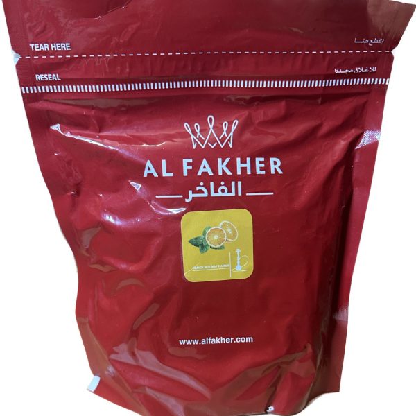 Табак для кальяна Al Fakher — Orange Mint (Апельсин с Мятой) 1000гр фото