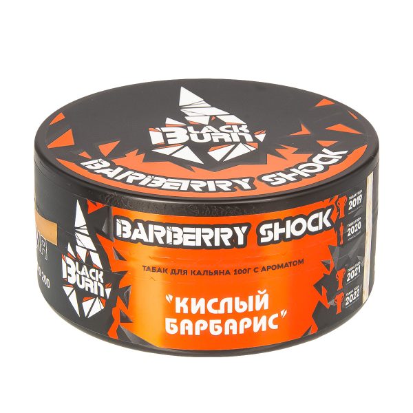 Табак для кальяна Black Burn - Barberry Shock (Кислый барбарис) 100гр фото