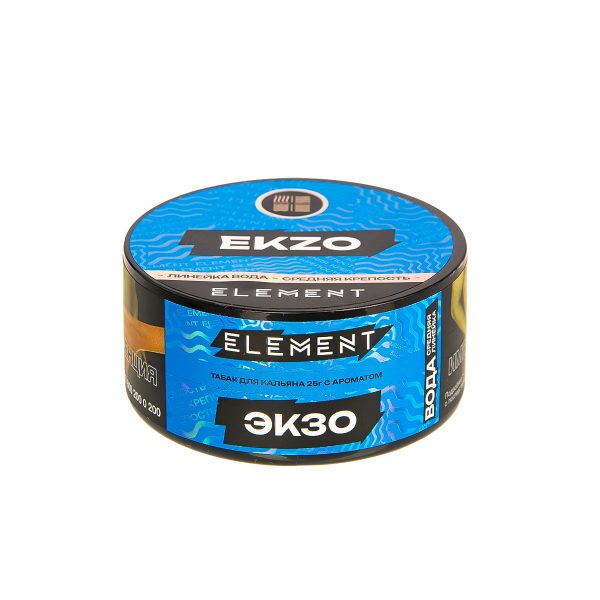 Табак для кальяна Element Вода - Ekzo (Экзо) 25гр фото
