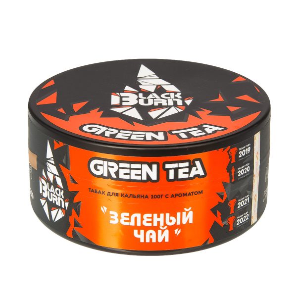 Табак для кальяна Black Burn - Green Tea (Зеленый чай) 100гр фото