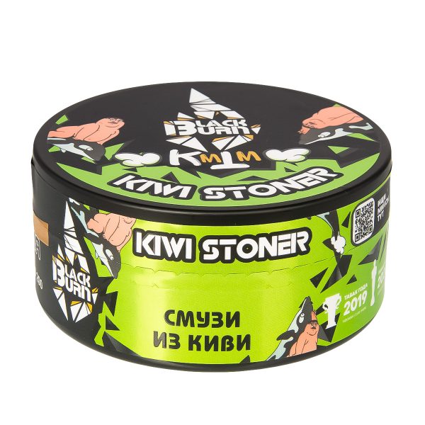 Табак для кальяна Black Burn - Kiwi Stoner (Киви смузи) 100гр фото