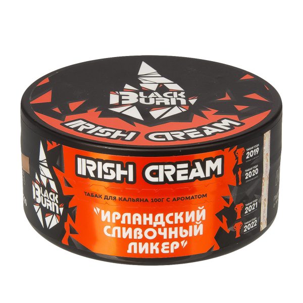 Табак для кальяна Black Burn - Irish Cream (Ирландский крем) 100гр фото