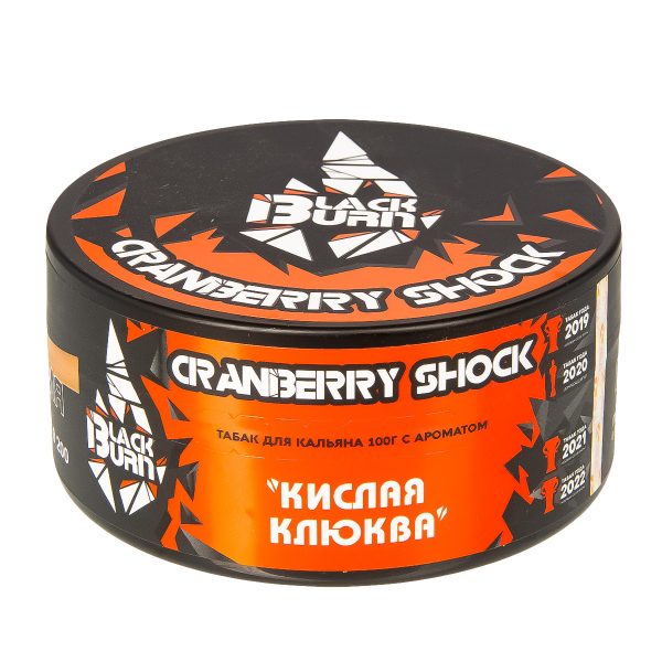 Табак для кальяна Black Burn - Cranberry Shock (Кислая Клюква) 100гр фото