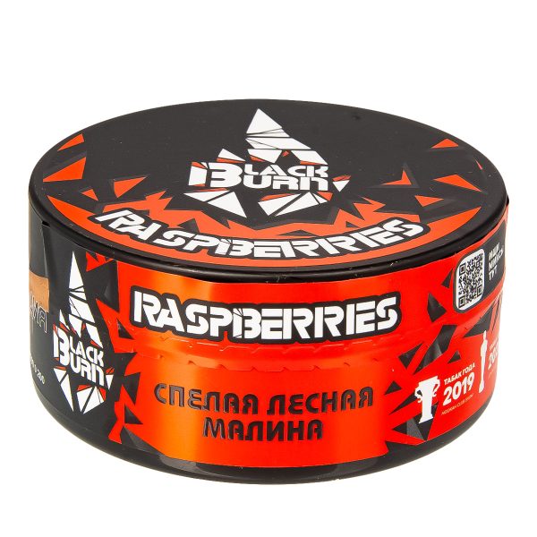 Табак для кальяна Black Burn - Raspberries (Малина) 100гр фото