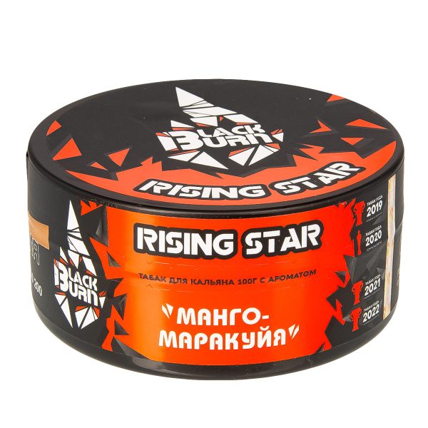 Табак для кальяна Black Burn - Rising Star (Манго с маракуйей) 100гр фото
