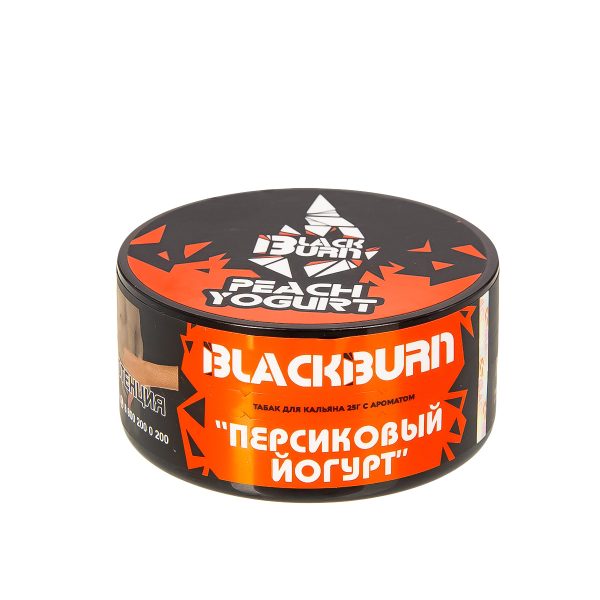 Табак для кальяна Black Burn — Peach Yogurt (Персиковый йогурт) 25гр фото
