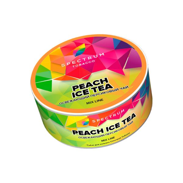 Табак для кальяна Spectrum Mix Line - Peach Ice Tea (Освежающий персиковый чай) 25гр фото