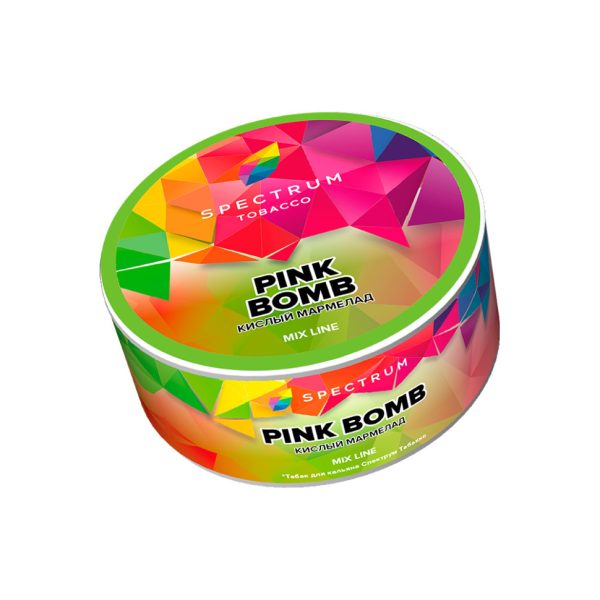 Табак для кальяна Spectrum Mix Line - Pink Bomb (Кислый Мармелад) 25гр фото