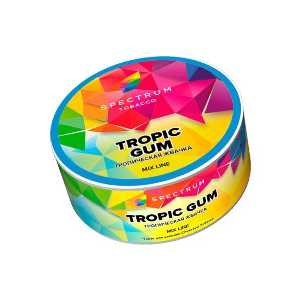 Табак для кальяна Spectrum Mix Line - Tropic Gum (Тропическая жвачка) 25гр фото