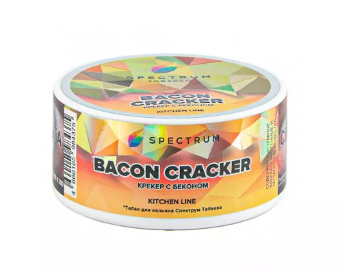 Табак для кальяна Spectrum Kitchen Line - Bacon Cracker (Крекер с Беконом) 25гр фото