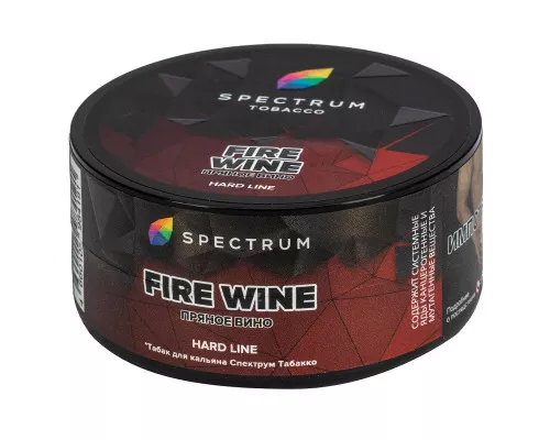 Табак для кальяна Spectrum Hard - Fire Wine (Пряное вино) 25гр фото