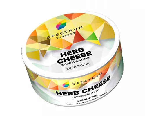 Табак для кальяна Spectrum Kitchen Line - Herb Cheese (Творожный Сыр) 25гр фото