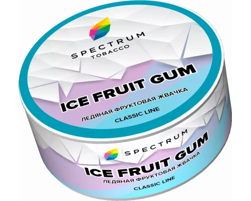 Табак для кальяна Spectrum Classic - Ice Fruit Gum (Ледяная фруктовая жвачка) 25гр фото