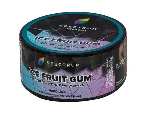 Табак для кальяна Spectrum Hard - Ice Fruit Gum (Ледяная фруктовая жвачка) 25гр фото