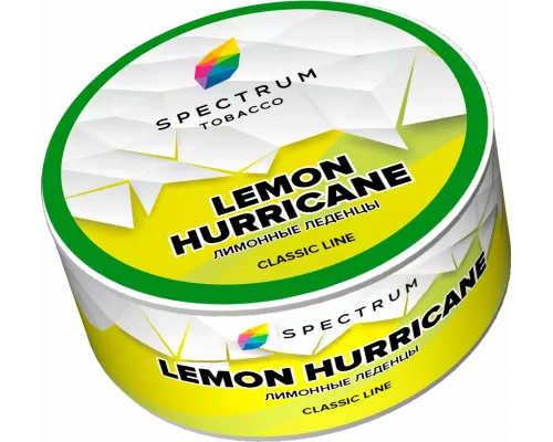 Табак для кальяна Spectrum Classic - Lemon Hurricane (Лимонные леденцы) 25гр фото